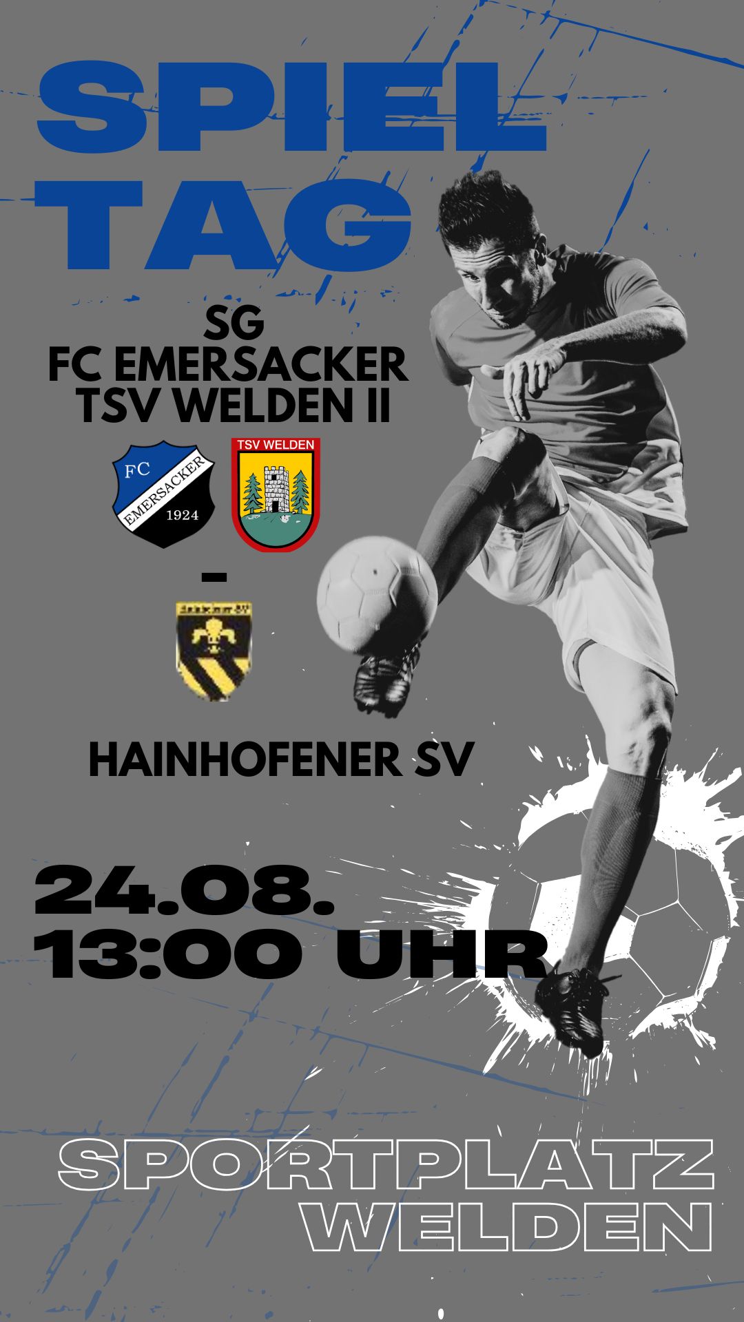 Fußball Spieltag Hainhofen